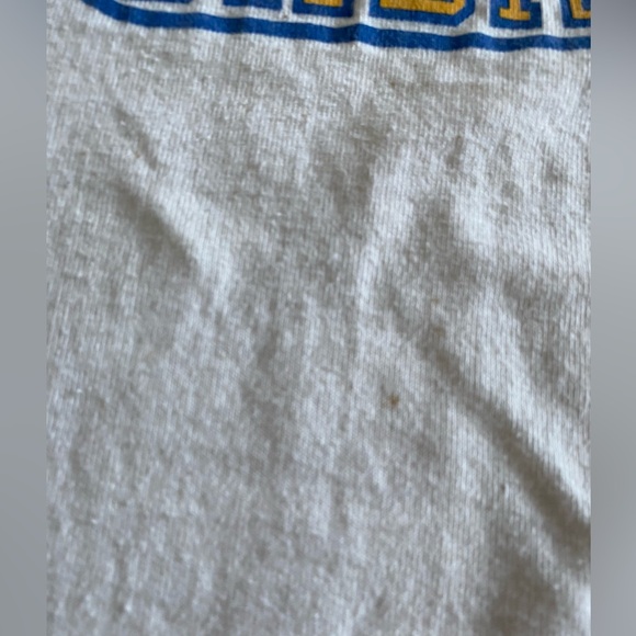 Vintage Buffalo Sabres 3/4 sleeve shirt -XL (fits like a LARGE) -Trench-80s/90s - Picture 8 of 10